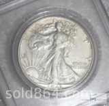 1943 Walking Liberty half dollar