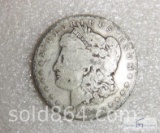 1884-O Morgan silver dollar