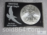 2014 American Silver Eagle - .999 fine silver - UNC