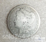 1885-S Morgan silver dollar