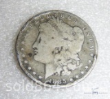 1885-P Morgan silver dollar