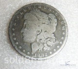 1882-P Morgan silver dollar