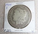 1904-S Morgan silver dollar