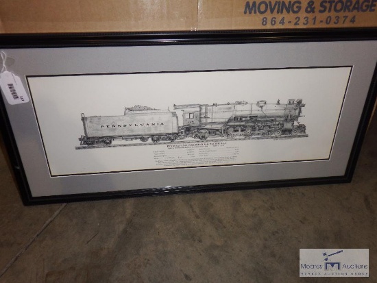 Pennsylvania Railroad Train sketch