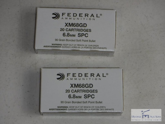 6.8mm SPC XM68GD ammunition - Federal ammunition