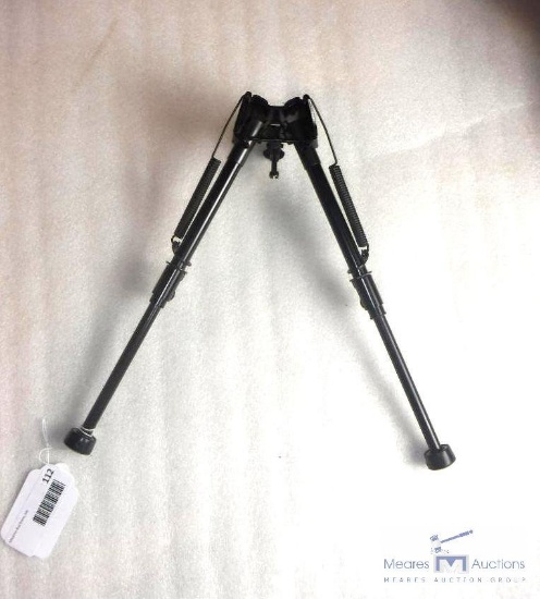 Adjustable rifle bipod