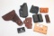 4 Holsters, Pocket Holster, Mag. Pouches, Ammo Pouch.