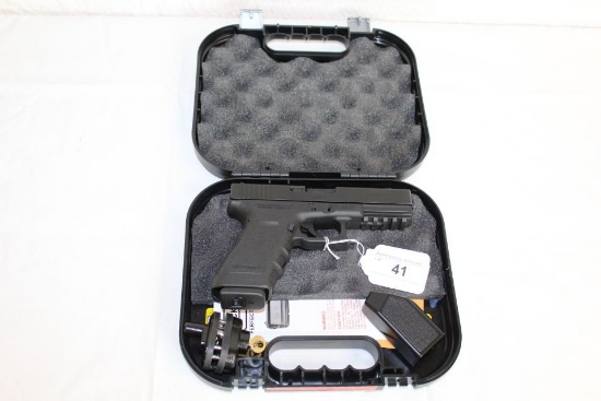 Glock 21 .45 Auto. Pistol with a 13-Rd. Magazine and Box.