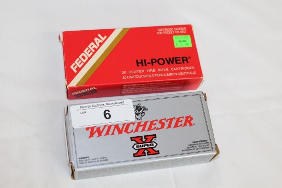 40 Rounds of Winchester and Federal 30-30 WIN Ammo.