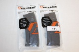 2 New HexMag 30 Round Magazines for .223/5.56.