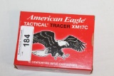 10 Rounds of American Eagle .50 BMG Tactical Tracer Ammo.
