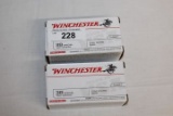 100 Rounds of Winchester .38 SPL. 150 Gr. Ammo.