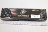 Mtech U.S.M.C. Officially Licensed MT-122MR Knife w/Sheath.