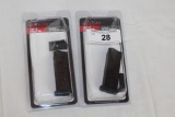 2 Ruger LCP II 6- Round .380 Auto. Magazines.  New.