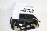 Chiappa PAK-9 9mm Pistol w/Accessories, Case and Box.