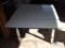 METAL TOP TABLE W/ FOLDING SIDES