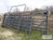 ROUND PEN W/GATE - 3-15' PANELS, 4-11' PANELS