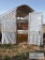 CHICKEN HOUSE - METAL ROOF, WIRE FRAME