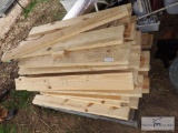 PALLET OF 2X8 AND 2X6 LUMBER