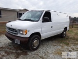 FORD E-350 SUPER DUTY VAN, 2002, 271298 MILES