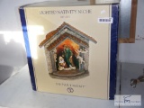 DEPT. 56 LIGHTED NATIVITY NICHE