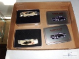 LOT - CLASSIC CAR KNIVES INCLUDING 1957 CHEVY BELAIR