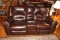 Rocking Recliner Love Seat with Center Console.