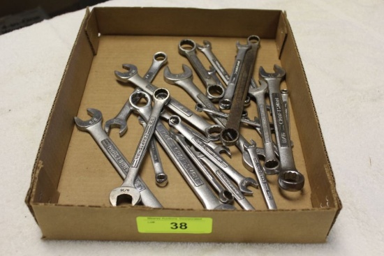 Box of Craftsman Wrenches.