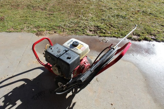 Pressure Washer w/Honda 11.0 HP Engine.