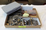 Box of Bit Accessories for Drill Motor.