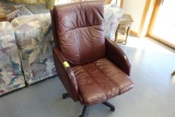 Maroon/Burgundy Office Chair.