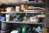 Contents of Tractor Shed. Pallet Racks Not For Sale.