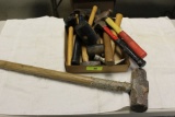 Large Lot of Hammers and Sledge Hammer.