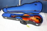 Anton Breton Model AB-05 Violin w/Bow & Case.