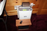 Heater, Paper Shredder, Pencil Sharpener, Paper Cutter.