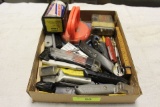 Box Lot of Knives and Razor Knives, Etc.