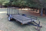 2004 Currahee 6'x12' Landscape Trailer w/Ramp Gate.