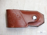 Leather Boker knife sheath