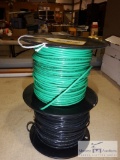 Two rolls of machine tool wire