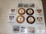 Goebel collector plates and coasters