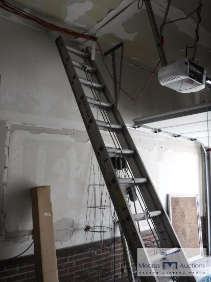 Werner 24-foot extension ladder