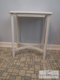 Painted mahogany side table