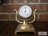 (2) pocket watches - one with stand