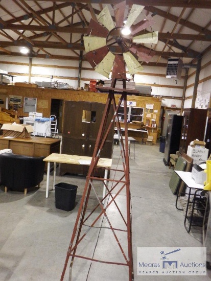 Windmill - metal decorative piece