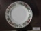 Lot of Christmas dishes - dinner plates