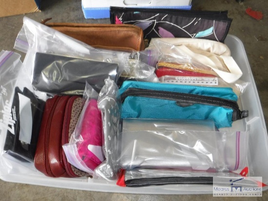Large lot of bags - satchels - zipper bags