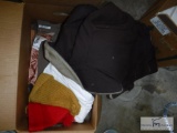 Mixed lot of clothes and hats