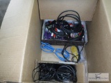 Lot of cords - cables - electrical items