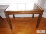 Columbia wooden occasional table