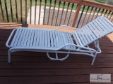 PVC outdoor lounge chair